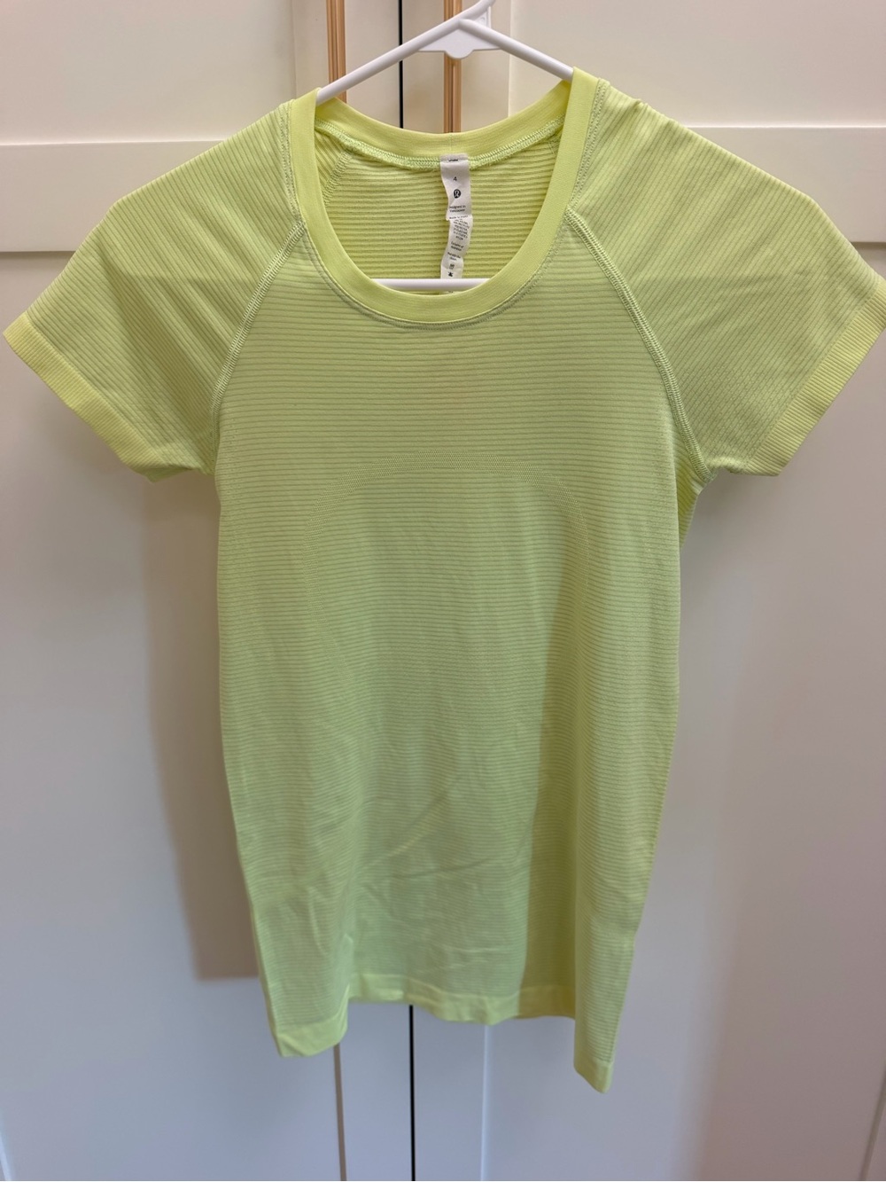 lululemon athletica Short Sleeve Crewneck Top - Lime